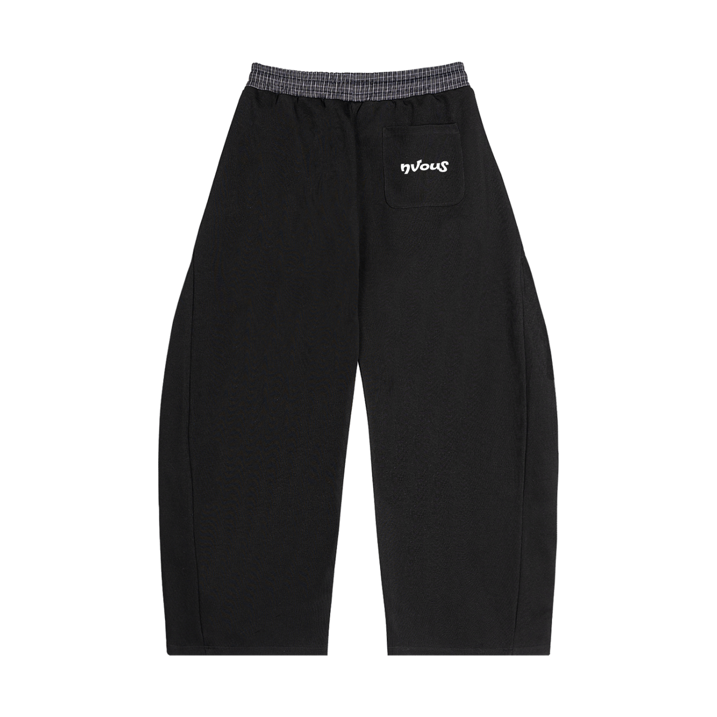 Baggy Joggers Black Wide Legged