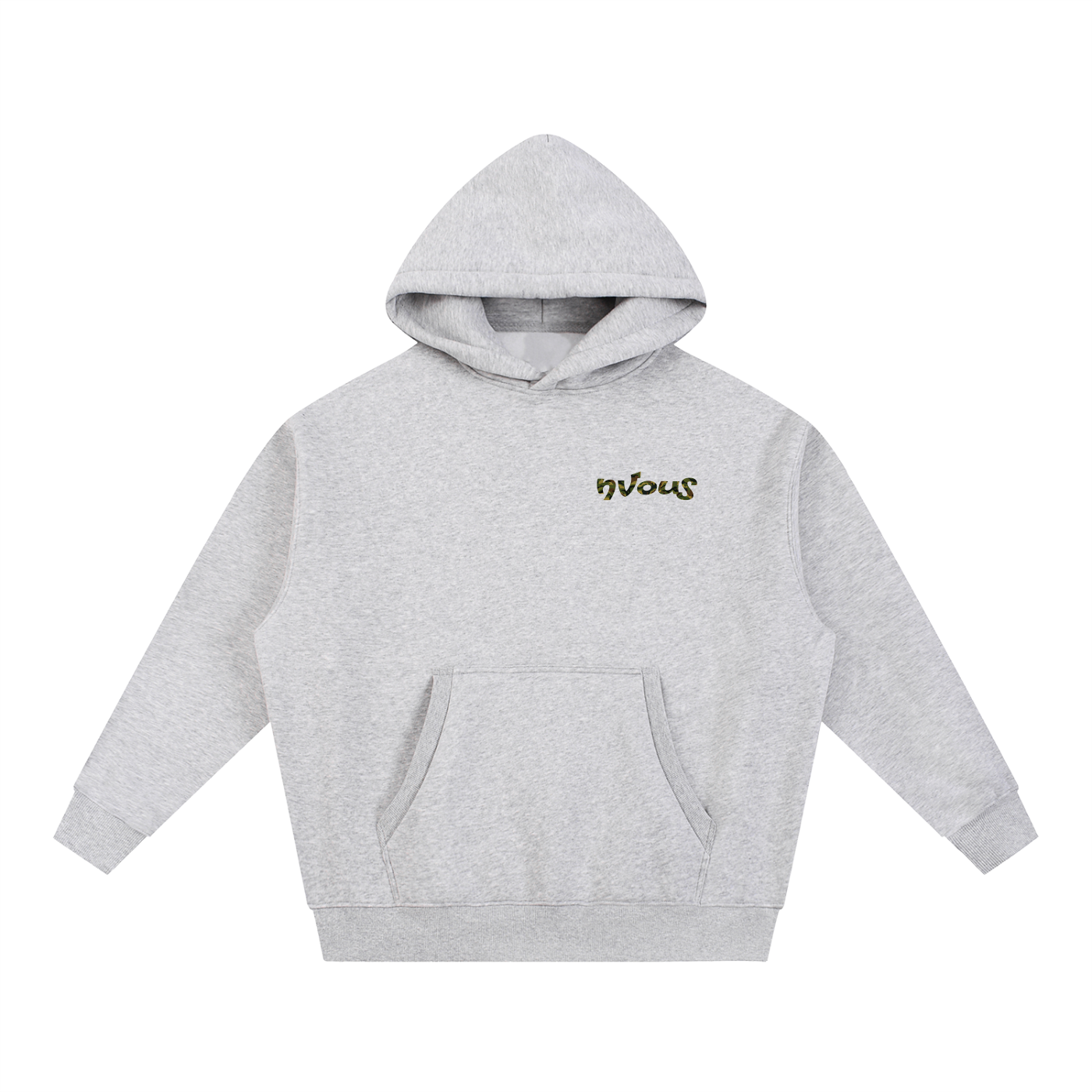 Oversized Hoodies Grey - Image 2