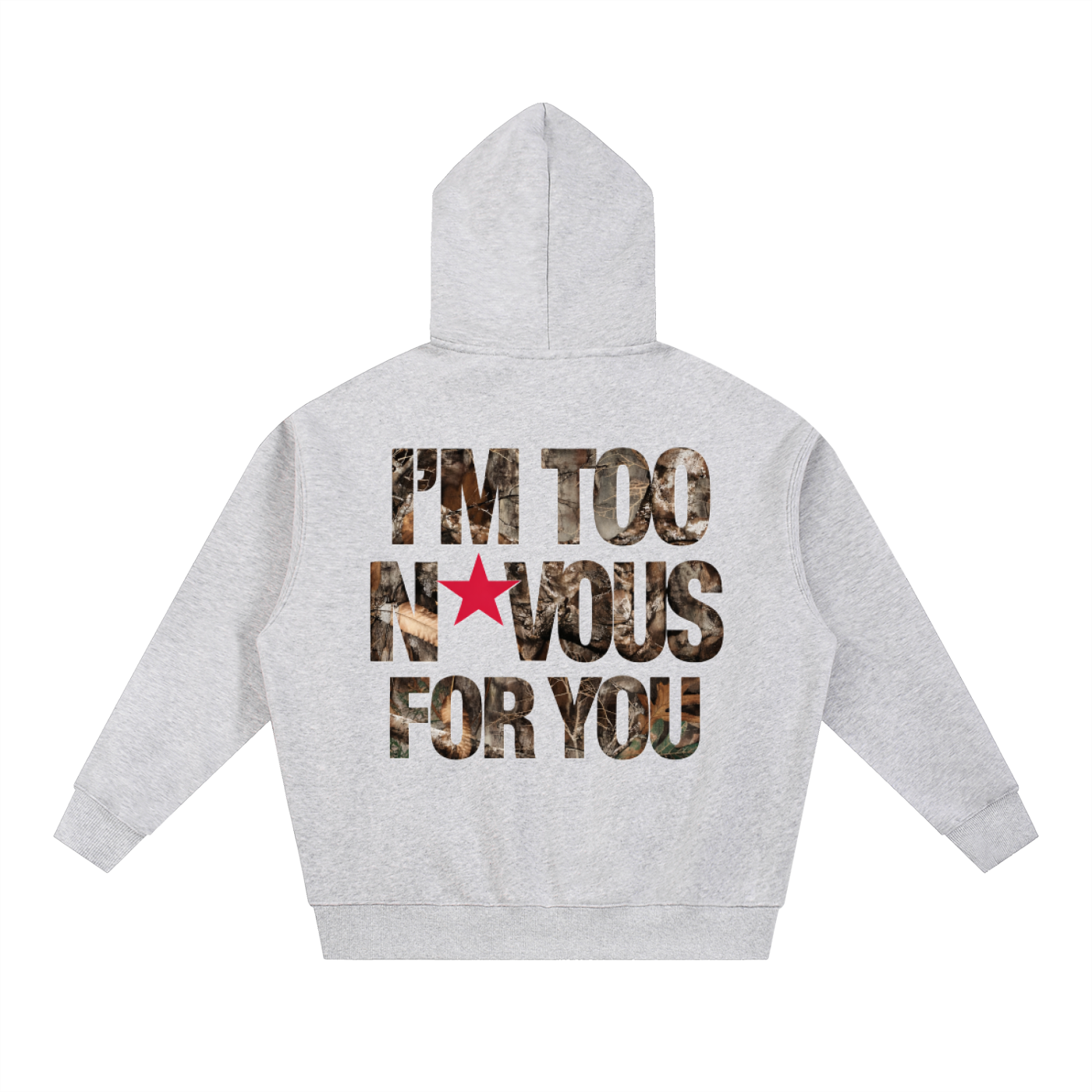 Cropped Zip Hoodies Grey