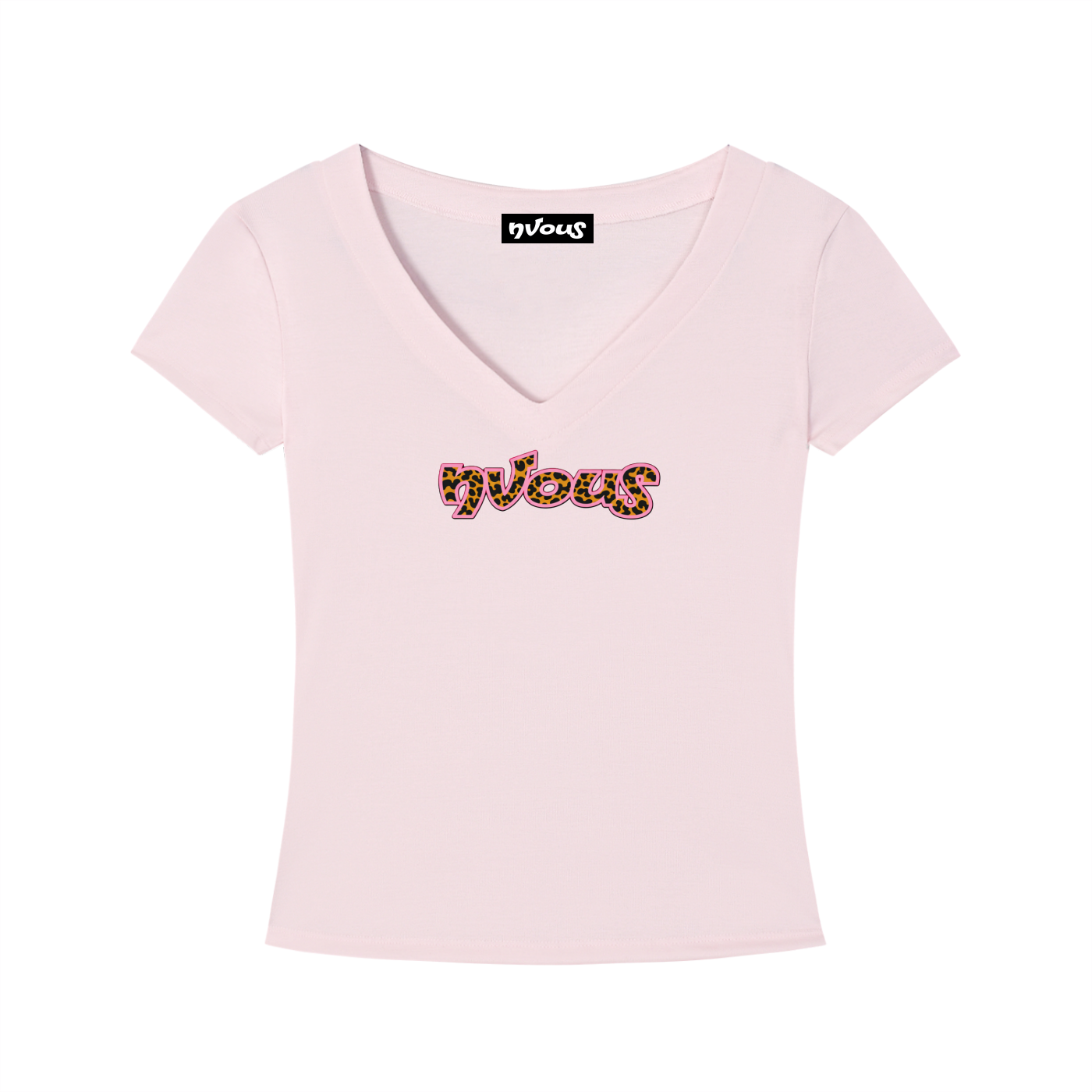 Pink 2000's Fitted T-Shirts