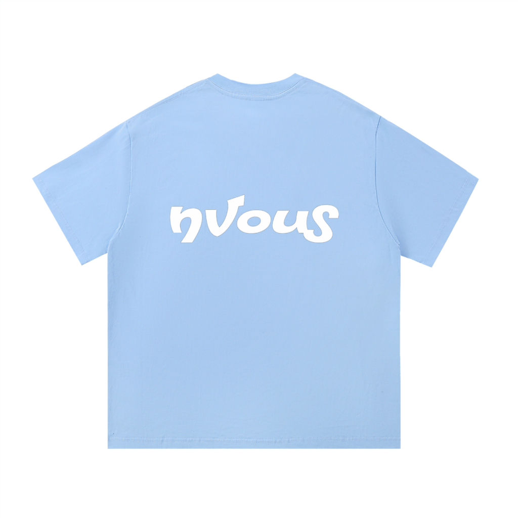 Essential Boxy T-Shirt Light Blue
